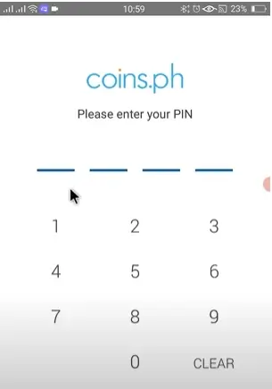 Login to Coins.ph