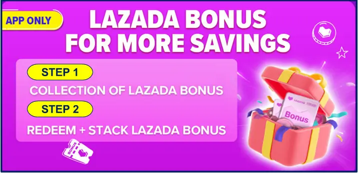 How to Redeem Lazada Bonus?