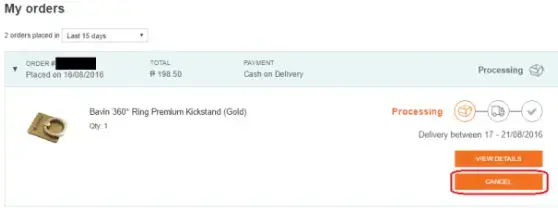 How to Cancel Your Order in Lazada?