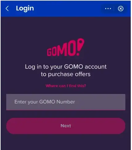 Gomo Using Gcash