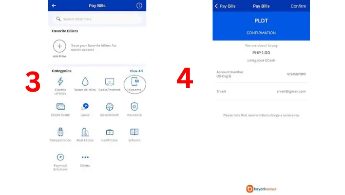 How to Load PLDT Home WIFI Using GCash