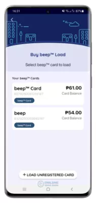 Open Beep Card App