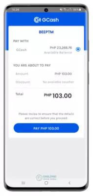 Verify Details in GCash