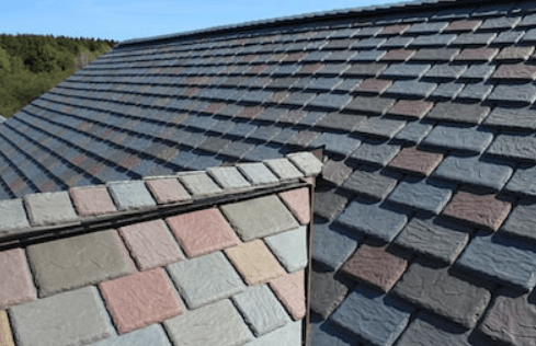 Rock roofing