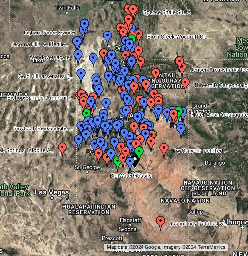 The Ultimate Guide to Utah Rockhounding Map FilipinoGuru