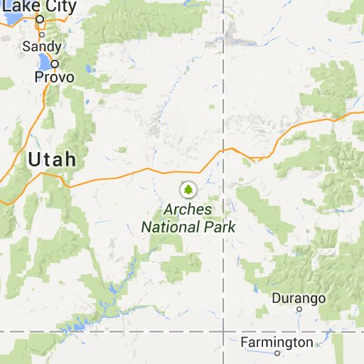 Utah Rockhounding Map