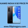 Official Huawei Nova 9 Se Price Philippines